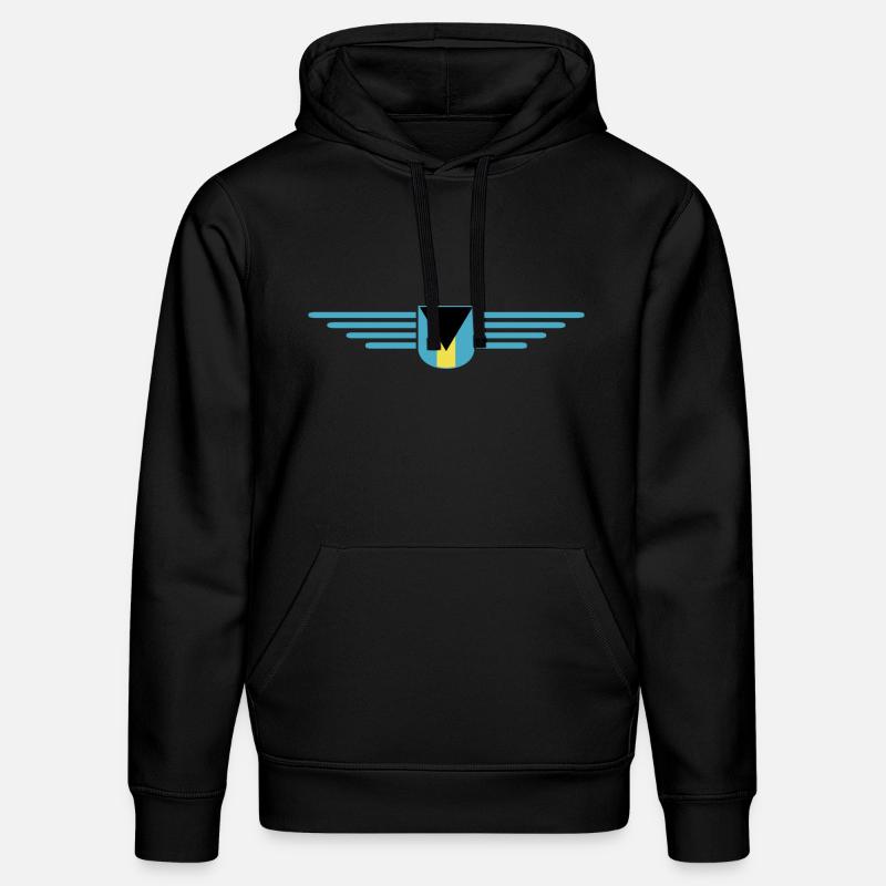 Fans des Bahamas : Design tropical - Sweat à capuche bio DRUMMER Stanley/Stella Unisexe - noir