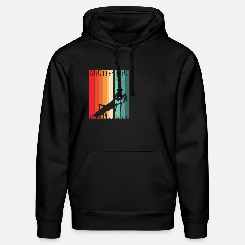 Mantis Gottesanbeter Gottesanbeterin - Stanley/Stella Unisex Bio-Hoodie DRUMMER  - Schwarz