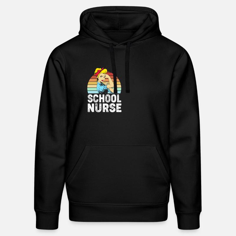 Krankenschwester Schule - Stanley/Stella Unisex Bio-Hoodie DRUMMER - Schwarz