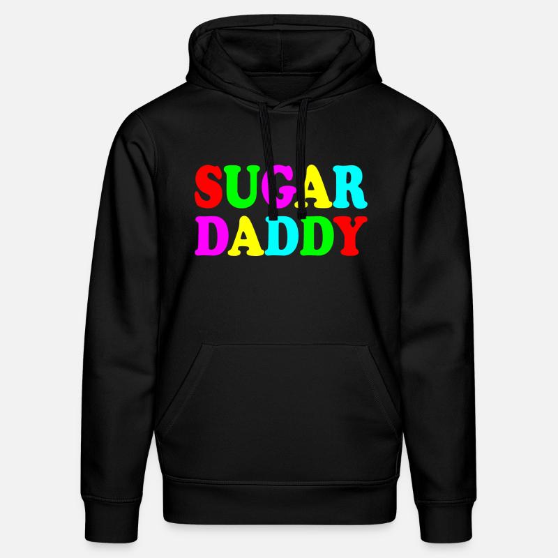 Sugar daddy - Stanley/Stella Unisex Bio-Hoodie DRUMMER  - Schwarz