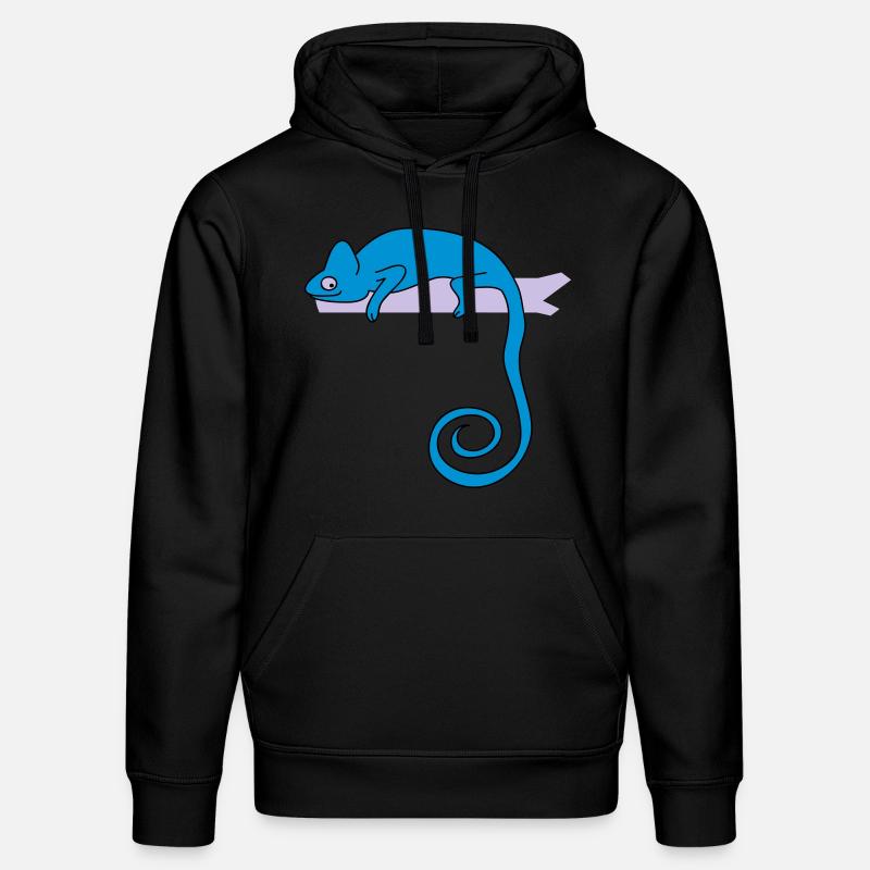 chameleon b - Sweat à capuche bio DRUMMER Stanley/Stella Unisexe - noir