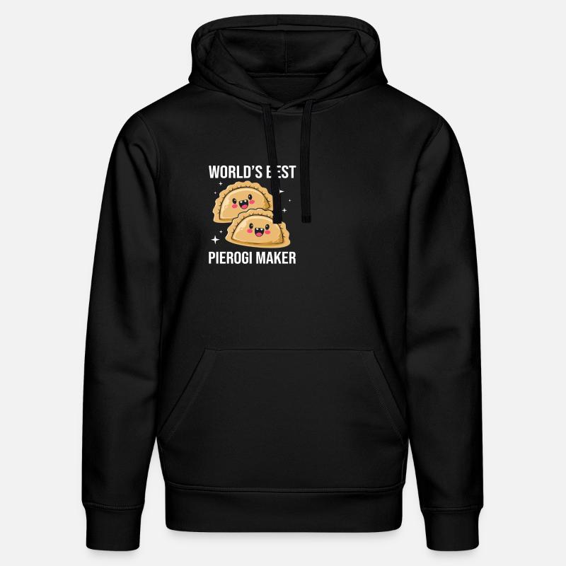Pierogi Pologne Polonais - Sweat à capuche bio DRUMMER Stanley/Stella Unisexe - noir