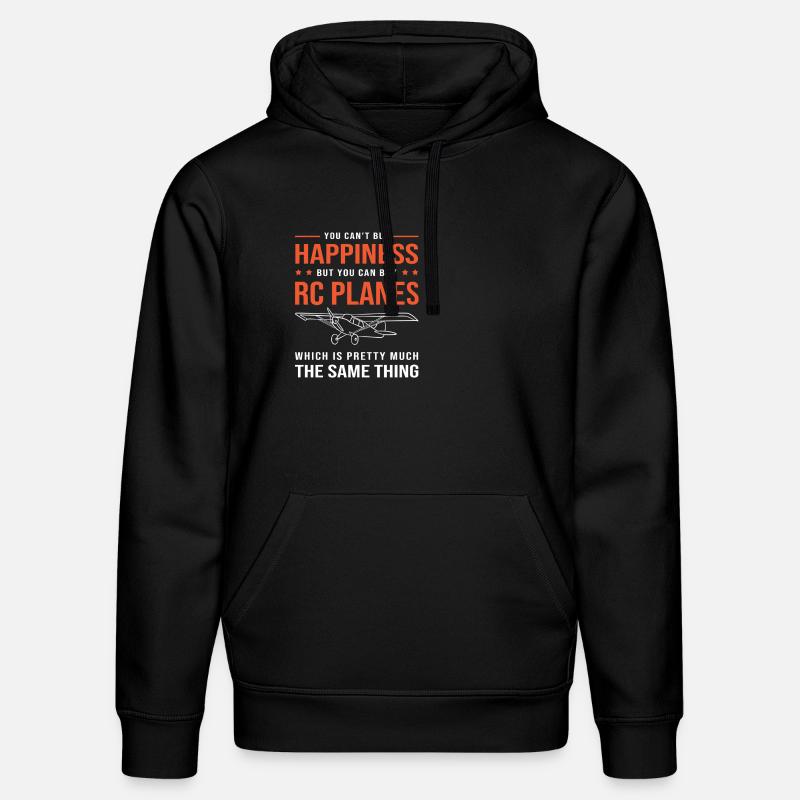 Modellflugzeug Modellflug - Stanley/Stella Unisex Bio-Hoodie DRUMMER - Schwarz