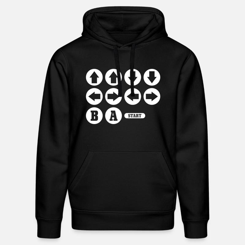 Cheat Code Video Game - Stanley/Stella DRUMMER Unisex Organic Hoodie - black