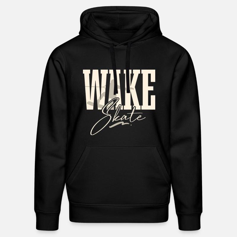 Wakeskate Wakeskating Wakeskater Wakeboard - Sweat à capuche bio DRUMMER Stanley/Stella Unisexe - noir