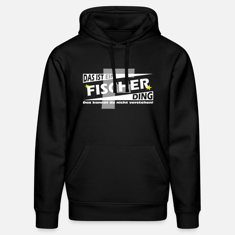 Fischer Ding - Stanley/Stella Unisex Bio-Hoodie DRUMMER  - Schwarz