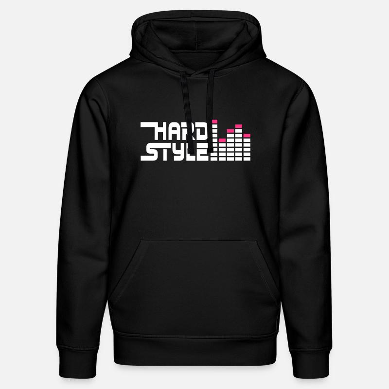 hard style hardstyle equalizer FR - Sweat à capuche bio DRUMMER Stanley/Stella Unisexe - noir
