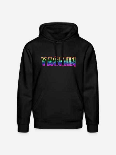 yasmin rs regenbogen - Stanley/Stella Unisex Bio-Hoodie DRUMMER - Schwarz