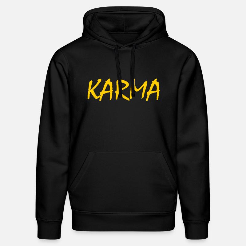 Karma - Sweat à capuche bio DRUMMER Stanley/Stella Unisexe - noir