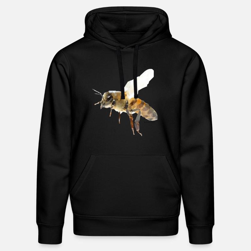 Abeille - Sweat à capuche bio DRUMMER Stanley/Stella Unisexe - noir