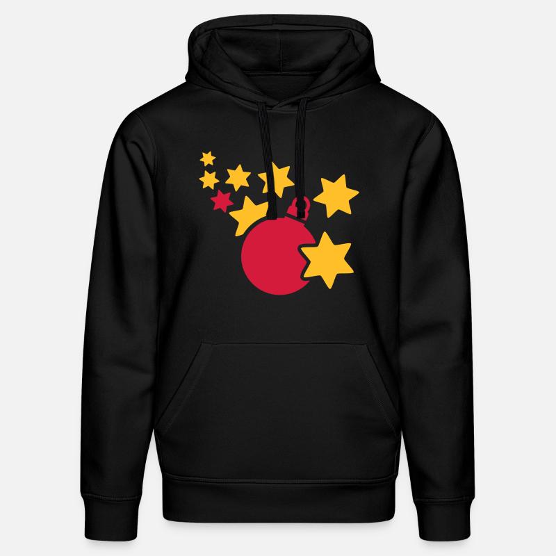 Noël - Sweat à capuche bio DRUMMER Stanley/Stella Unisexe - noir