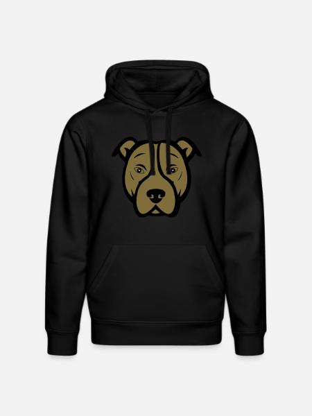 Chien - Sweat à capuche bio DRUMMER Stanley/Stella Unisexe - noir