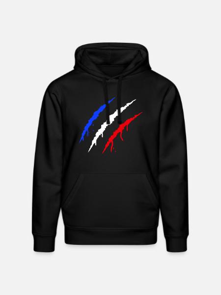 Claws France - Stanley/Stella DRUMMER Unisex Organic Hoodie - black