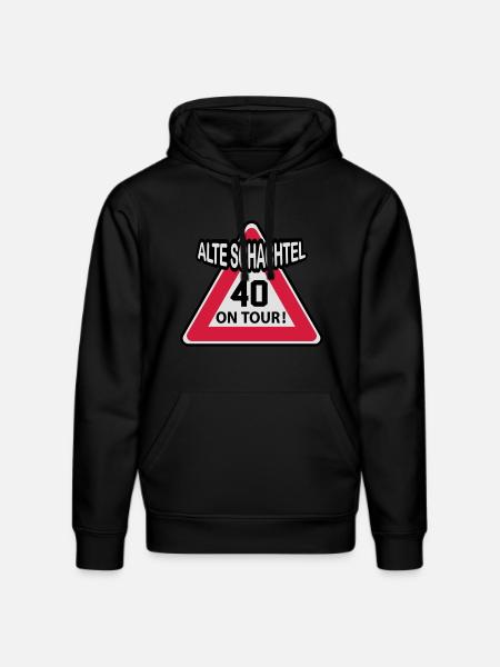 40 - Stanley/Stella DRUMMER Unisex Organic Hoodie - black