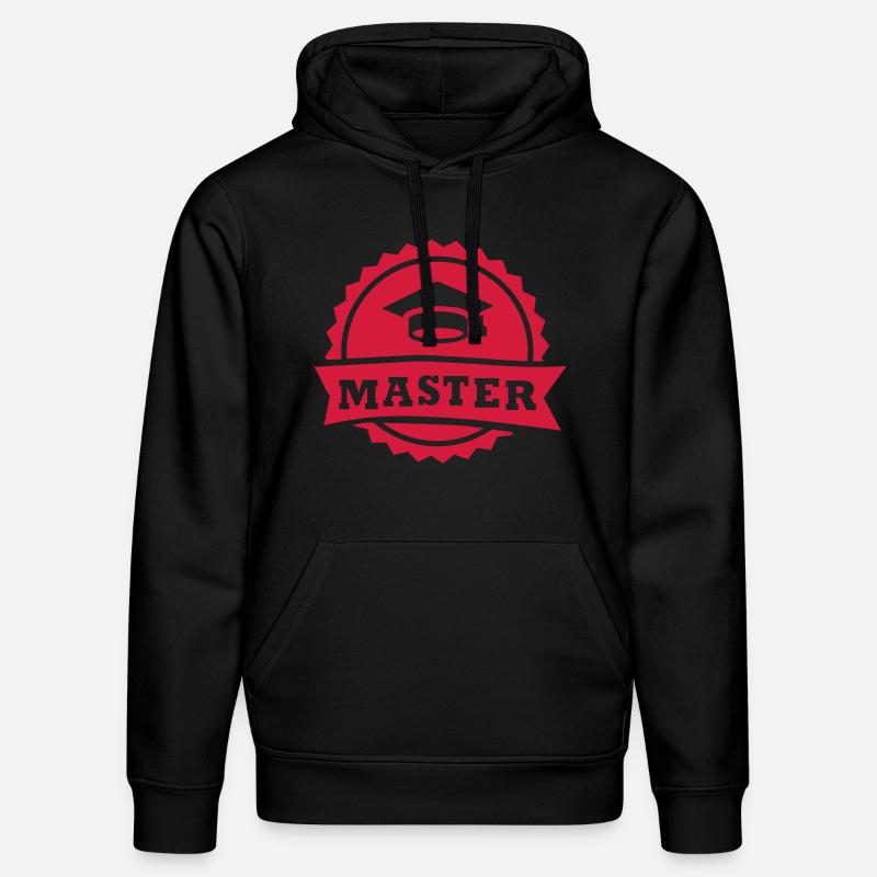 Master - Sweat à capuche bio DRUMMER Stanley/Stella Unisexe - noir