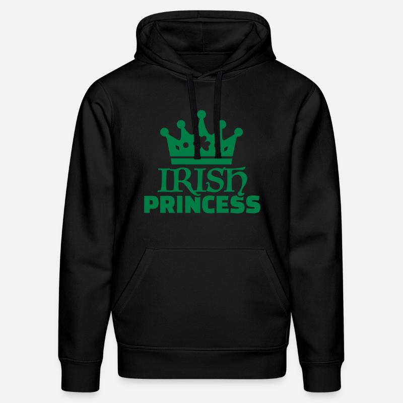Irish princess - Sweat à capuche bio DRUMMER Stanley/Stella Unisexe - noir
