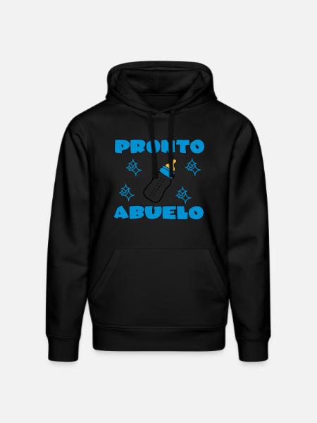 Pronto abuelo - Stanley/Stella DRUMMER Unisex Organic Hoodie - black