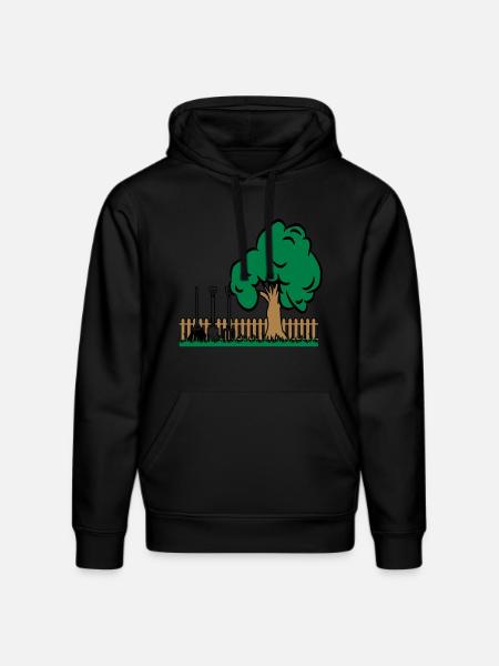 Garden baumgarten tools - Stanley/Stella DRUMMER Unisex Organic Hoodie - black