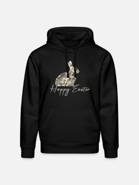 Easter happy Easter - Stanley/Stella DRUMMER Unisex Organic Hoodie - black