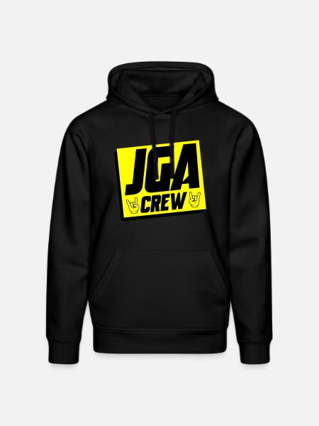 Jga Crew Junggesellenabschied - Stanley/Stella Unisex Bio-Hoodie DRUMMER - Schwarz