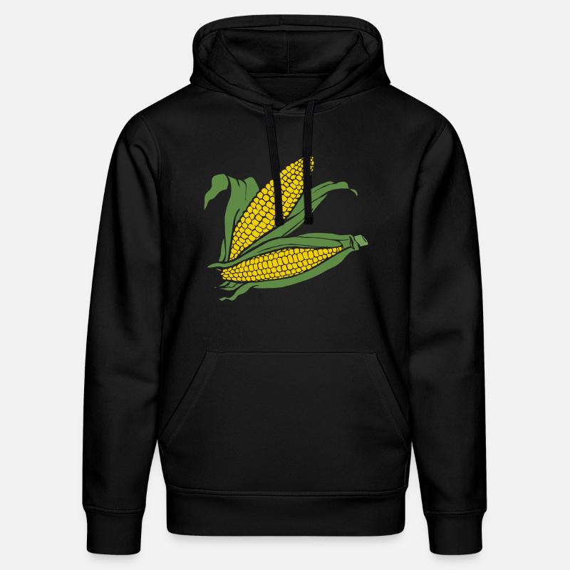 maïs - Sweat à capuche bio DRUMMER Stanley/Stella Unisexe - noir