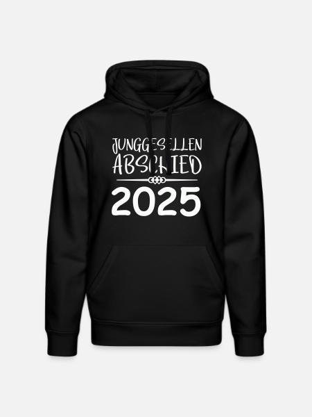 Bachelor party 2025 - Stanley/Stella DRUMMER Unisex Organic Hoodie - black