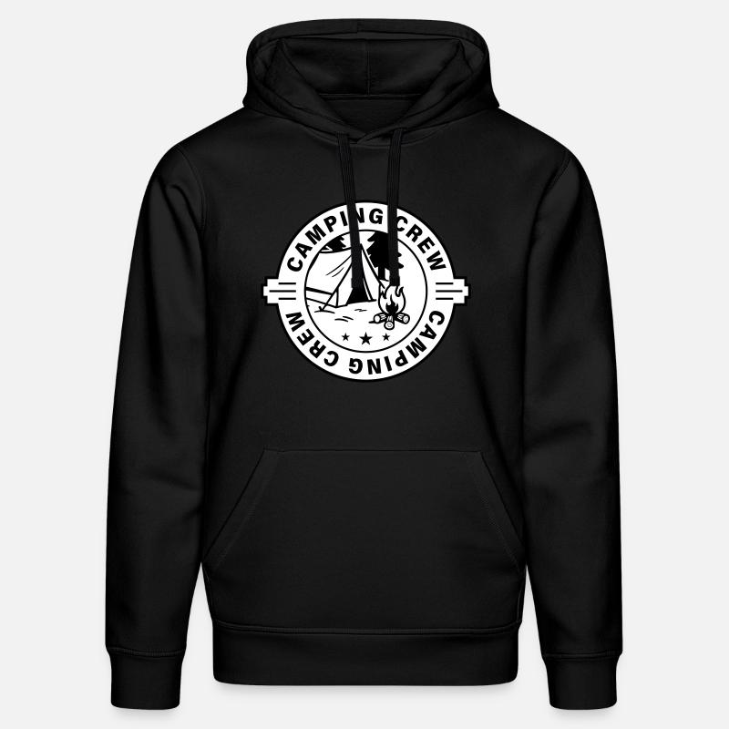 Tentes de camping - Sweat à capuche bio DRUMMER Stanley/Stella Unisexe - noir