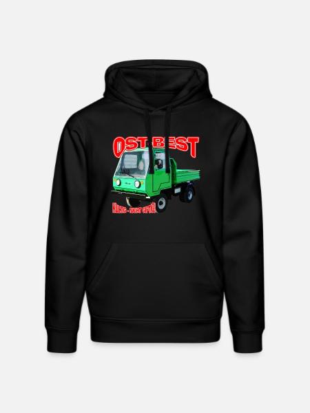 Multicar M25 bunt - Stanley/Stella Unisex Bio-Hoodie DRUMMER - Schwarz