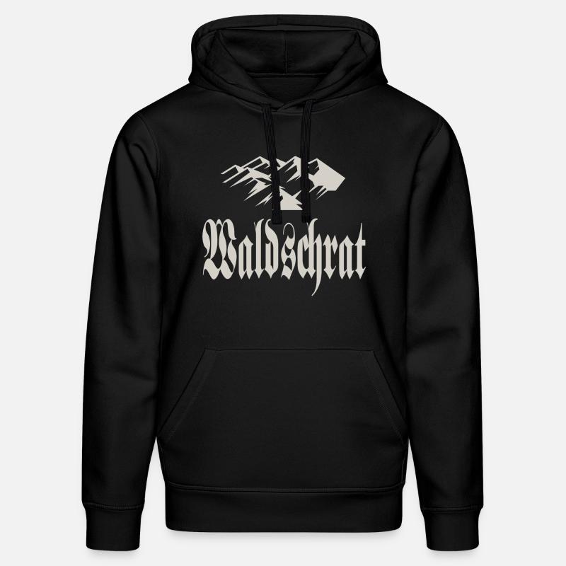 Waldschrat - Stanley/Stella Unisex Bio-Hoodie DRUMMER  - Schwarz