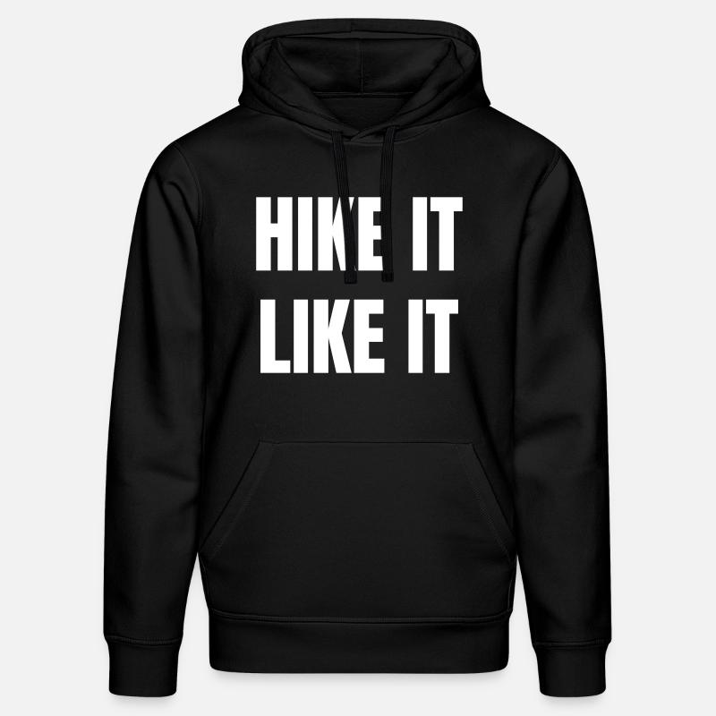 Randonnez-le comme ça - Sweat à capuche bio DRUMMER Stanley/Stella Unisexe - noir