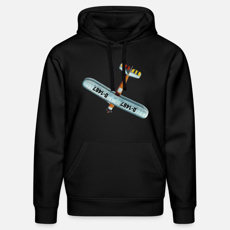 Udet Flieger 02 - Sweat à capuche bio DRUMMER Stanley/Stella Unisexe - noir
