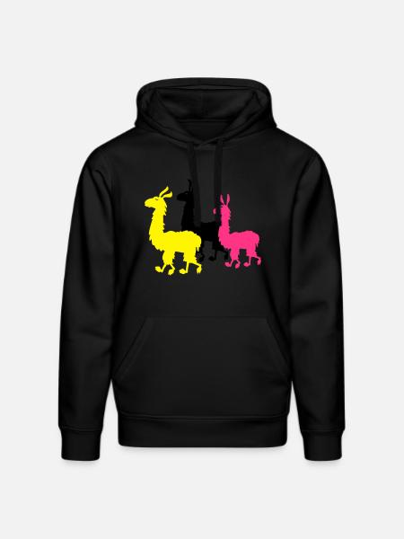 M- Lamas - Stanley/Stella Unisex Bio-Hoodie DRUMMER - Schwarz