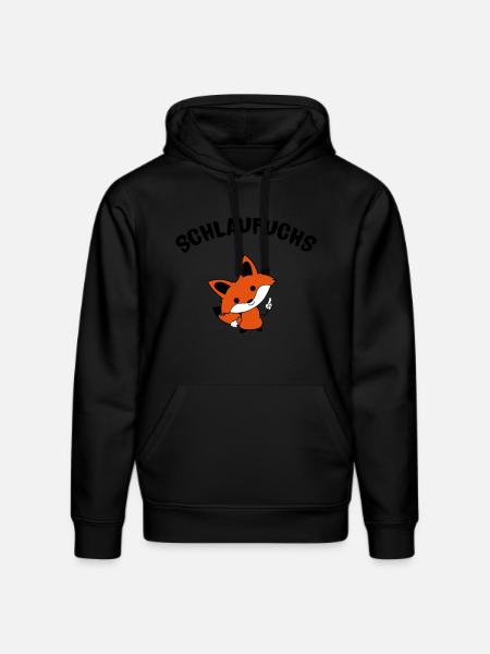 schlaufuchs_02 - Stanley/Stella Unisex Bio-Hoodie DRUMMER  - Schwarz