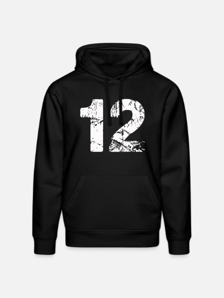 12 - Stanley/Stella DRUMMER Unisex Organic Hoodie - black