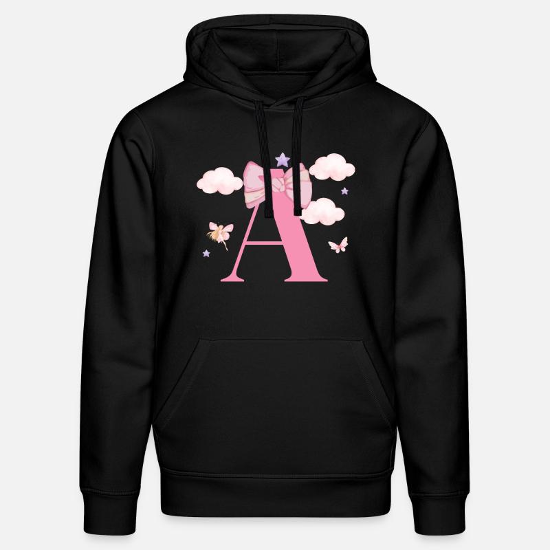 Brief an Pink Clouds - Stanley/Stella Unisex Bio-Hoodie DRUMMER  - Schwarz