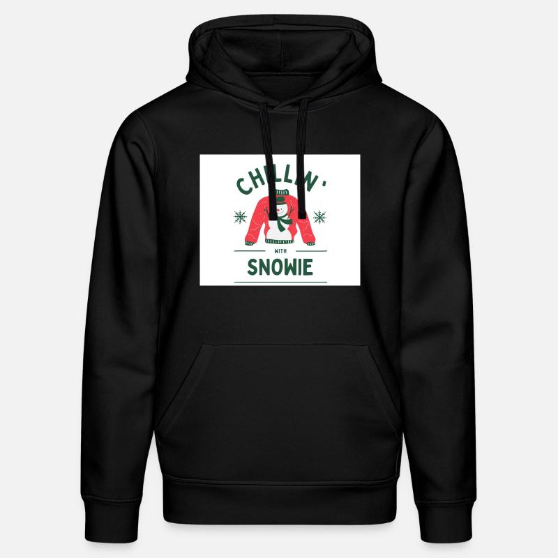 Snowie - Sweat à capuche bio DRUMMER Stanley/Stella Unisexe - noir