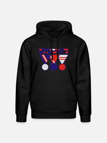 ordenspange - Stanley/Stella Unisex Bio-Hoodie DRUMMER  - Schwarz