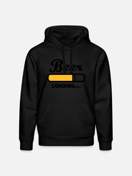 Bier - Stanley/Stella Unisex Bio-Hoodie DRUMMER  - Schwarz