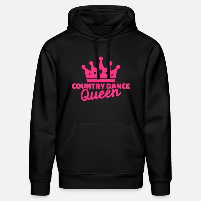 Country dance Queen - Sweat à capuche bio DRUMMER Stanley/Stella Unisexe - noir