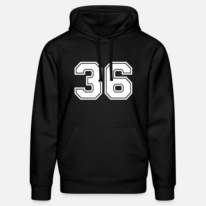 36 - Sweat à capuche bio DRUMMER Stanley/Stella Unisexe - noir