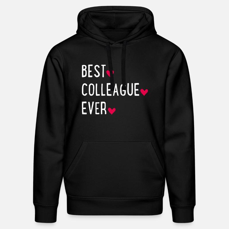 Meilleur collègue - Sweat à capuche bio DRUMMER Stanley/Stella Unisexe - noir