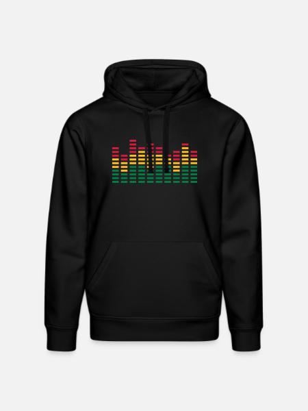 equalizer - Stanley/Stella Unisex Bio-Hoodie DRUMMER - Schwarz