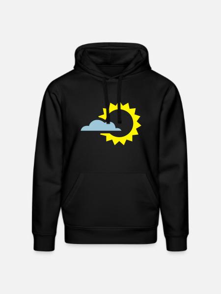 Wetter - Stanley/Stella Unisex Bio-Hoodie DRUMMER - Schwarz