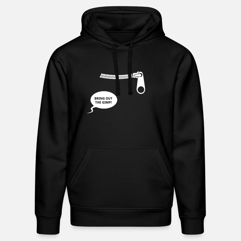 Bring out the gimp - Sweat à capuche bio DRUMMER Stanley/Stella Unisexe - noir