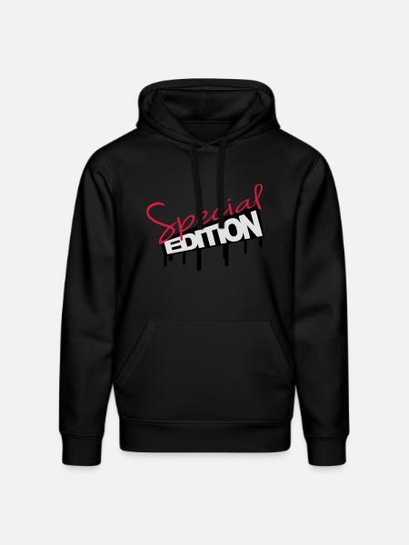 Special Edition Graffiti - Stanley/Stella Unisex Bio-Hoodie DRUMMER  - Schwarz