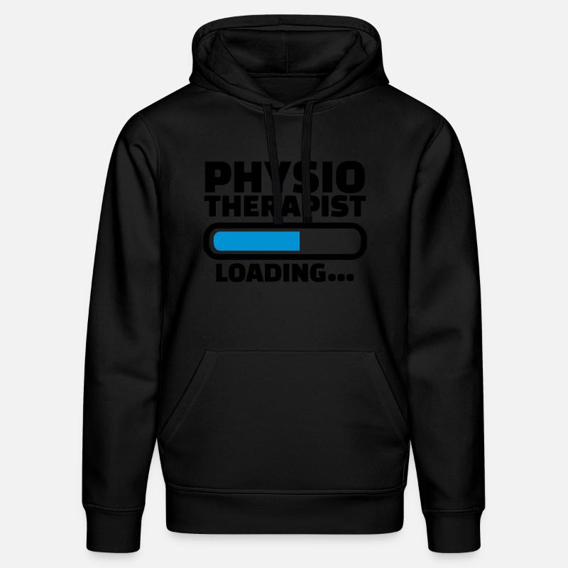 Physiotherapeut - Stanley/Stella Unisex Bio-Hoodie DRUMMER - Schwarz