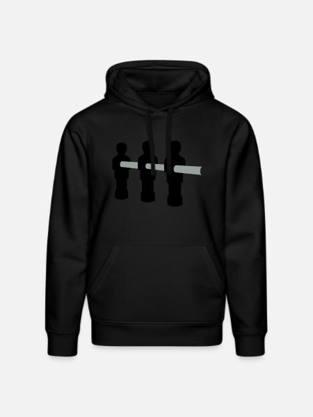 Foosball - Stanley/Stella DRUMMER Unisex Organic Hoodie - black
