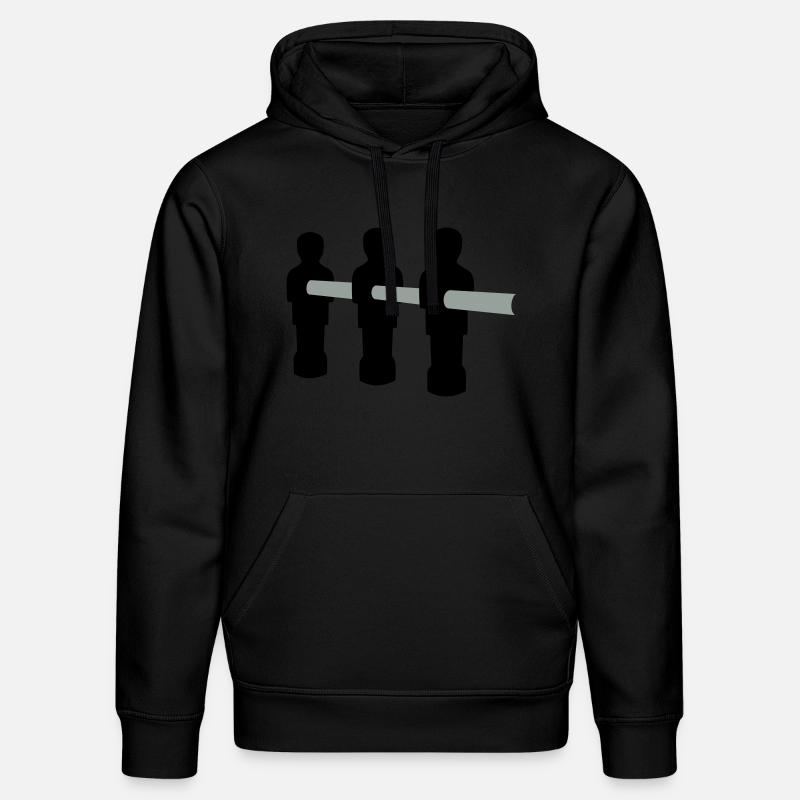 Kicker - Stanley/Stella Unisex Bio-Hoodie DRUMMER  - Schwarz