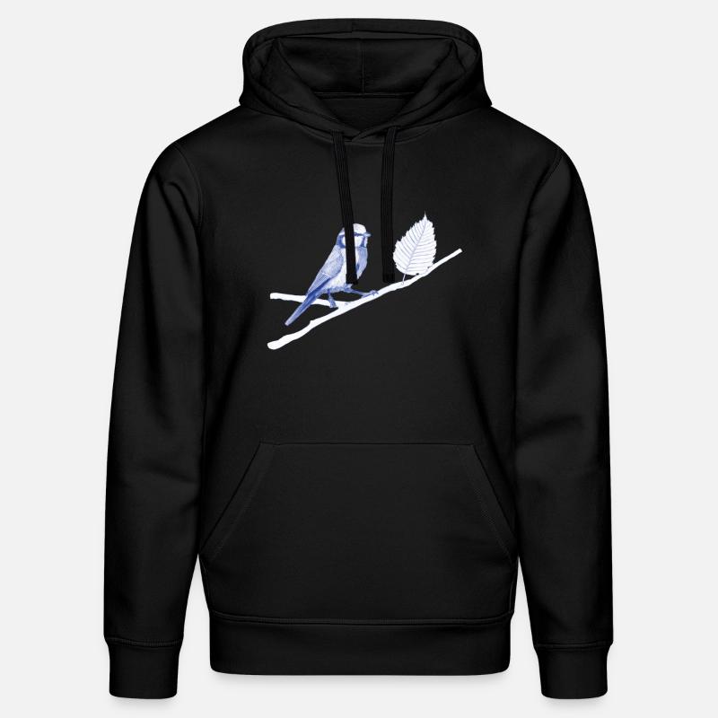 Vogel - Stanley/Stella Unisex Bio-Hoodie DRUMMER  - Schwarz