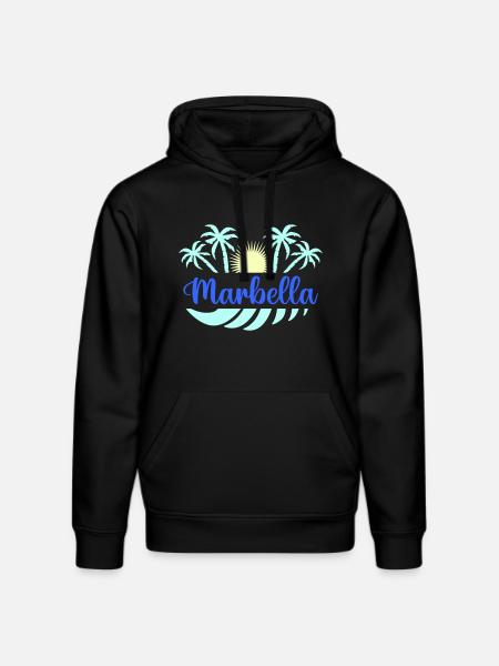 Marbella - Stanley/Stella DRUMMER Unisex Organic Hoodie - black